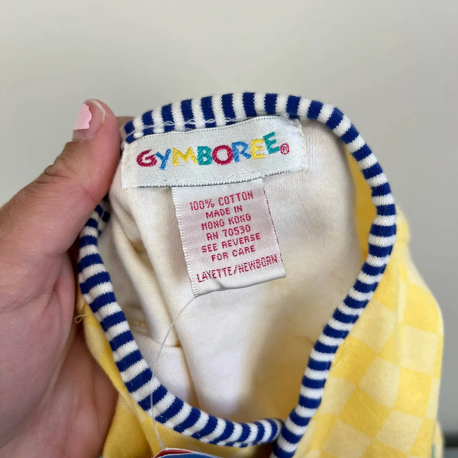 Vintage Gymboree Juggling Clowns Newborn Jacket Layette NWT