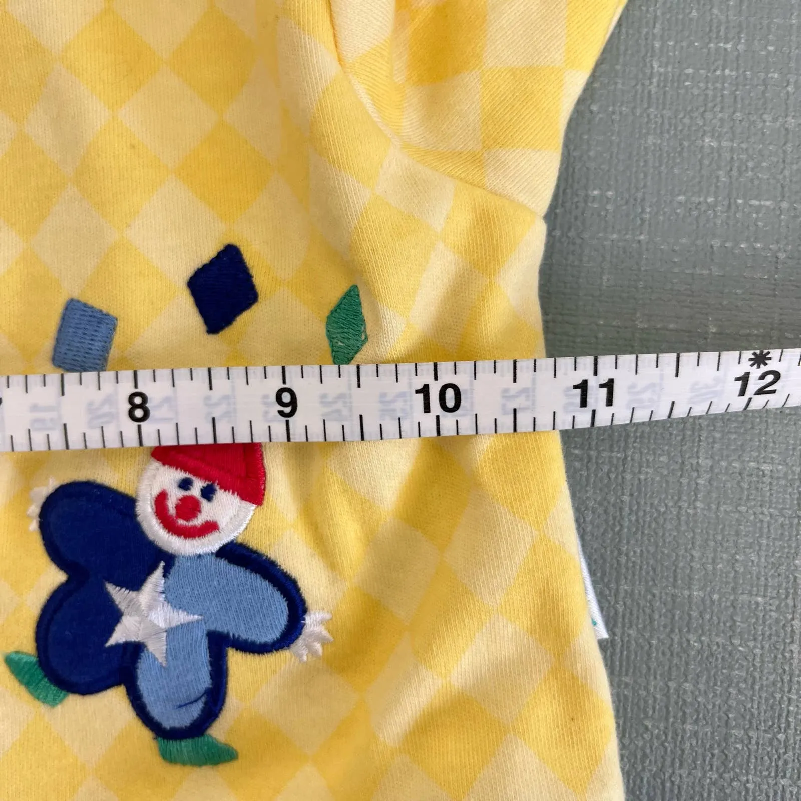 Vintage Gymboree Juggling Clowns Newborn Jacket Layette NWT