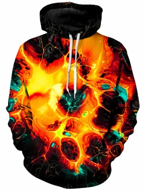 Volcanic Eruption Gender Neutral Hoodie