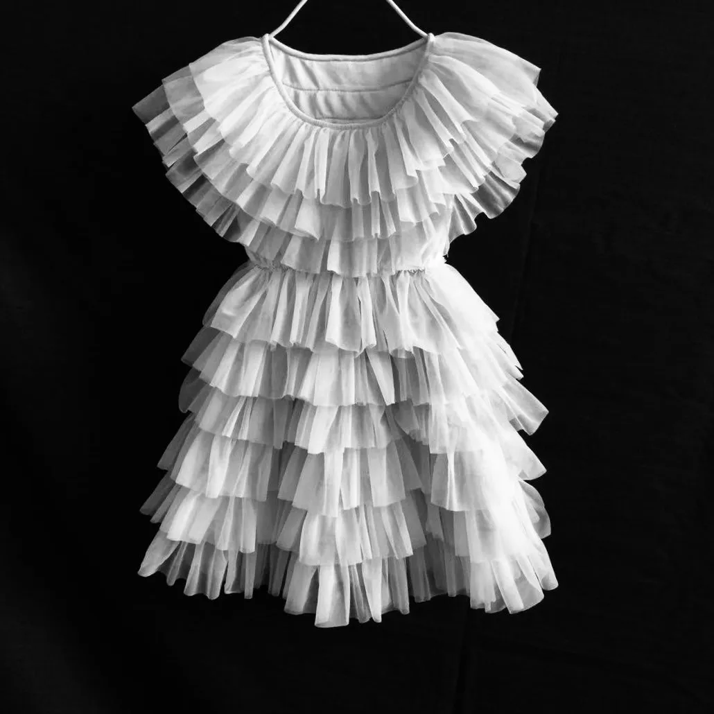 Whipped Cream White Cake Dress