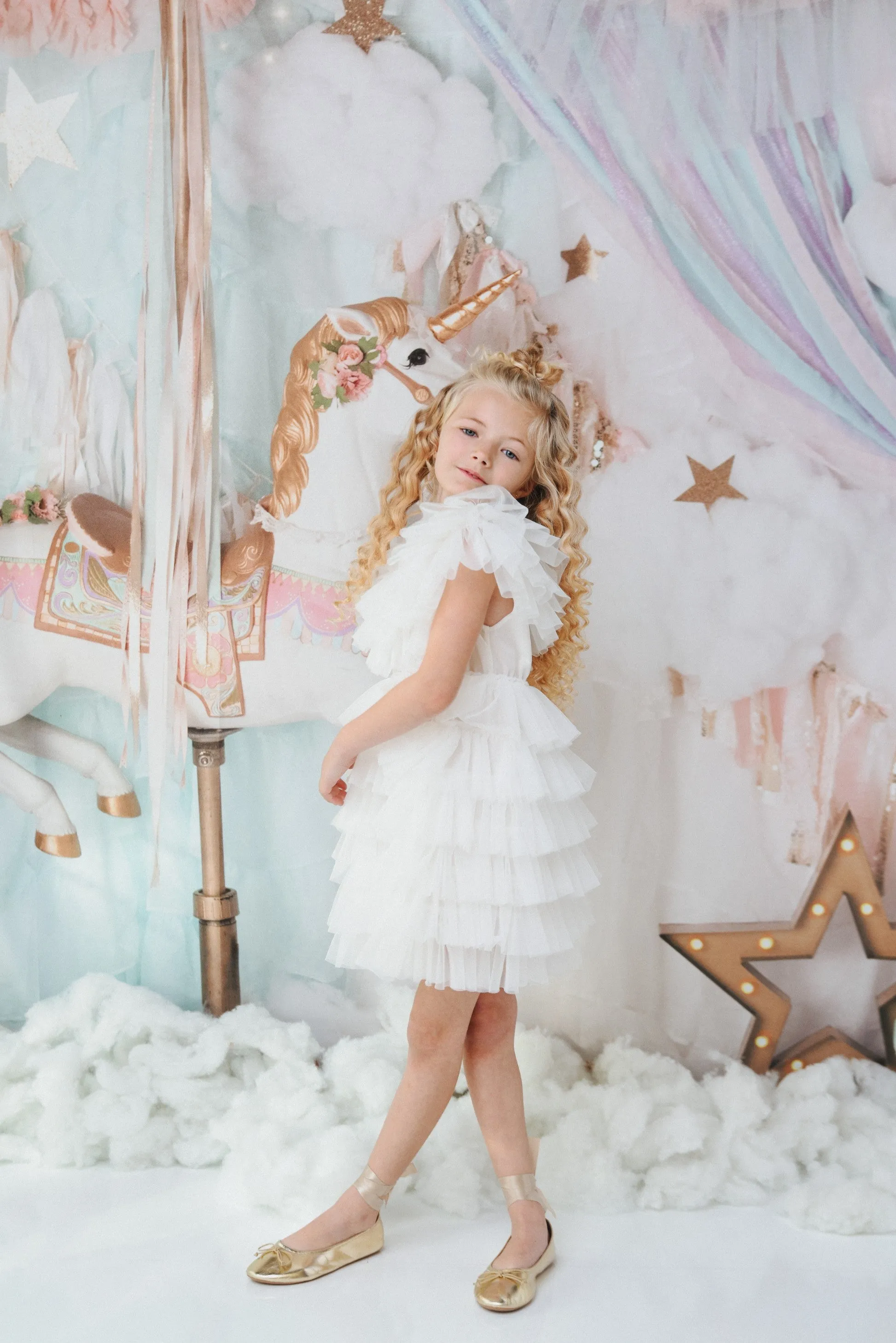 Whipped Cream White Cake Dress