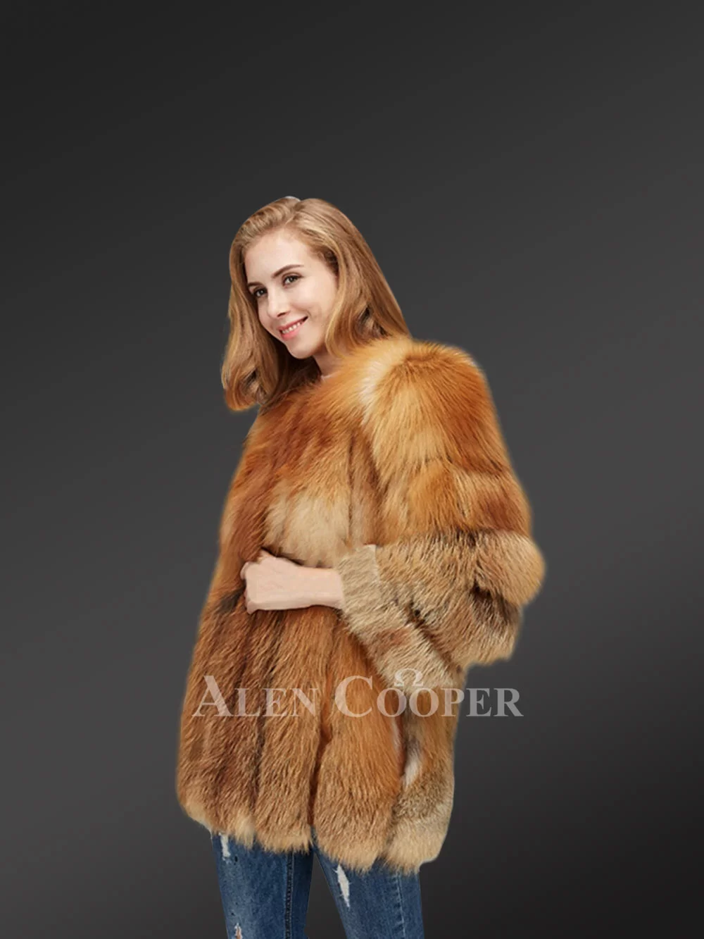 Winter Coat with Arctic Fox Fur