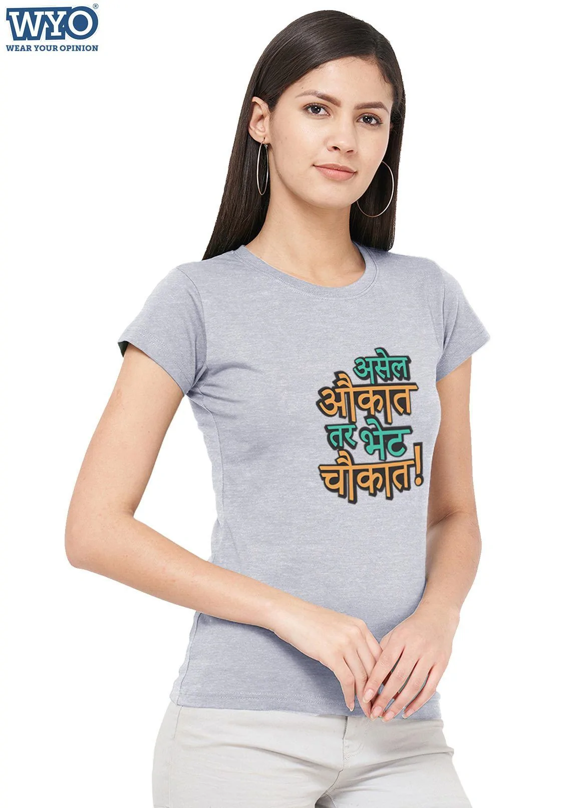 Women Tshirt Bhet Chowkat