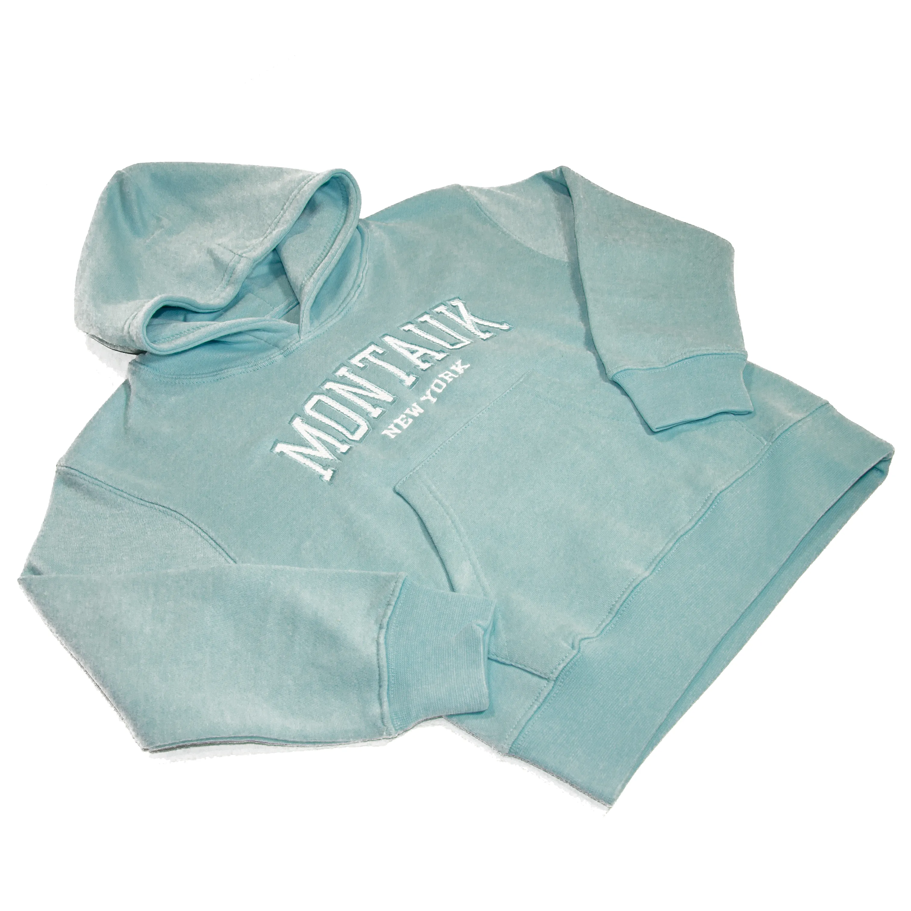 Montauk Youth Embroidered Hoodie - End Logo Pullover